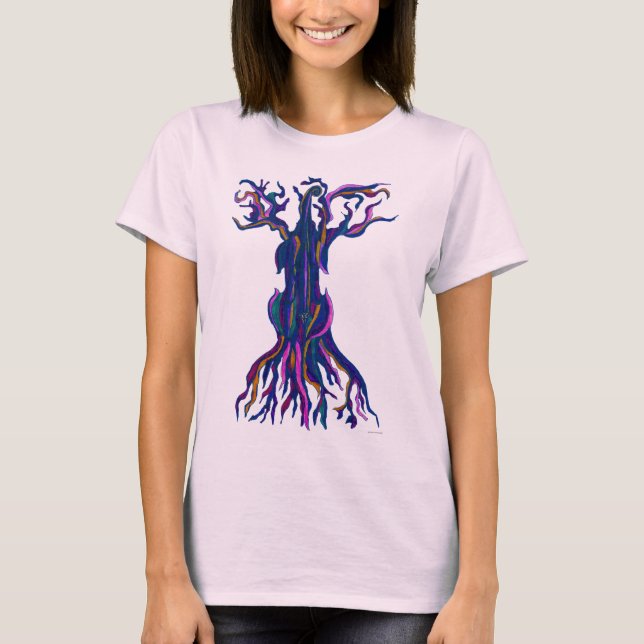 Cello Tree Blue Organic Tee (Front)