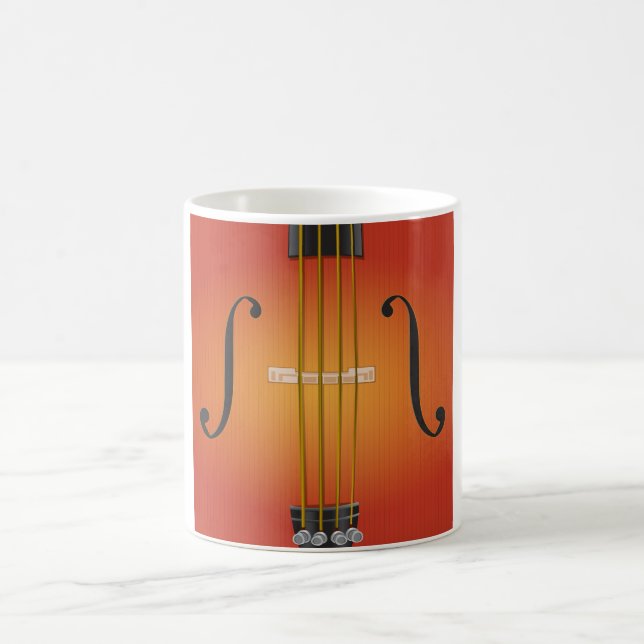 cello, violin, viola, or bass mug (Center)