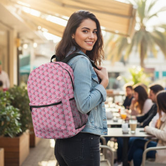 Cellphone Printed Backpack