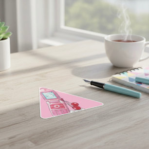 Cellphone Triangle Sticker