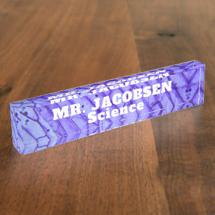 Cells Science Teacher   Nameplate