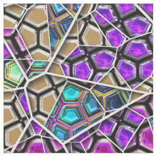 Cellular Art 2 Fabric