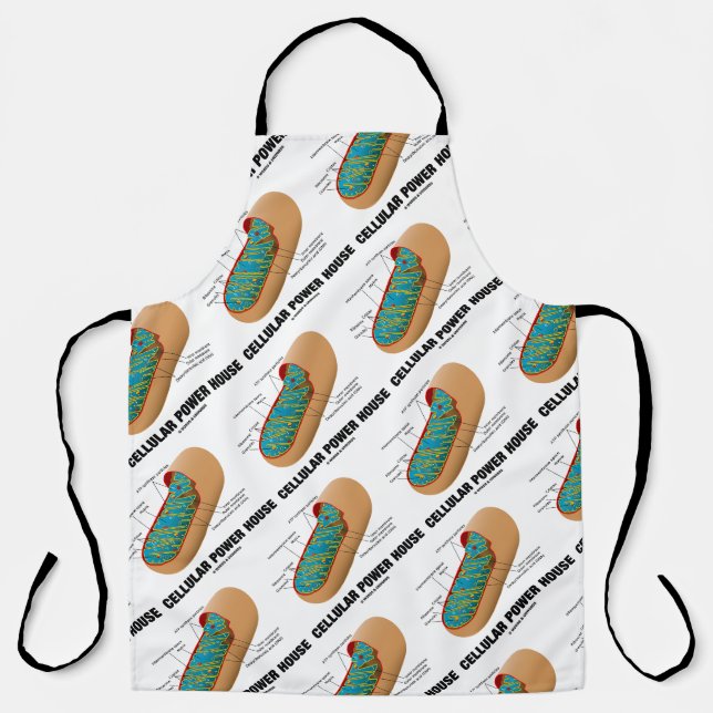 Cellular Power House Mitochondrion Apron (Front)