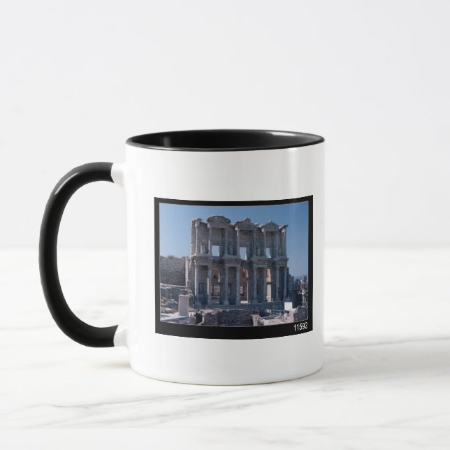 Celsus Library, built in AD 135 Mug (Left)
