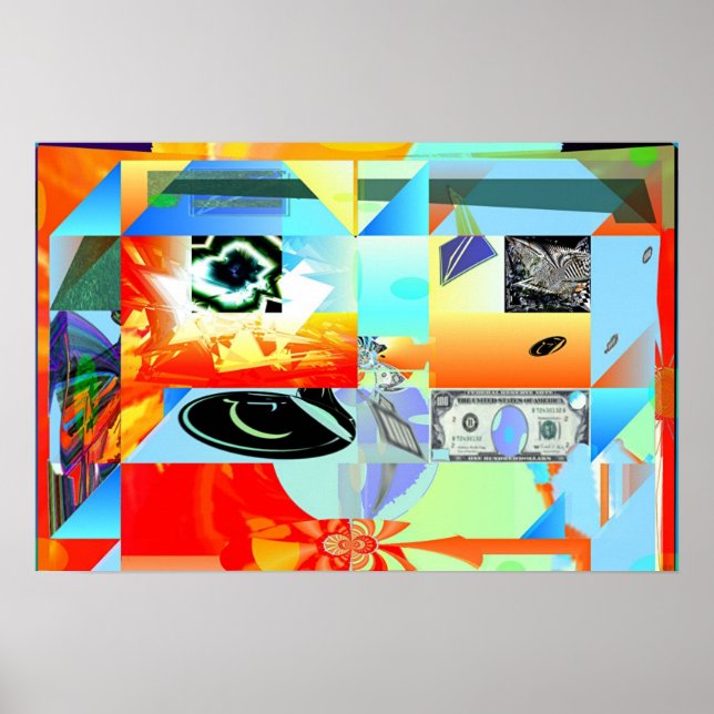 Celtic Abstract Poster (Front)