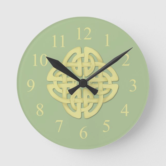 Celtic All-Over-Print  Round Clock (Front)