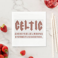 Celtic Alphabet Font