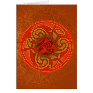 Celtic Art Spiral Design