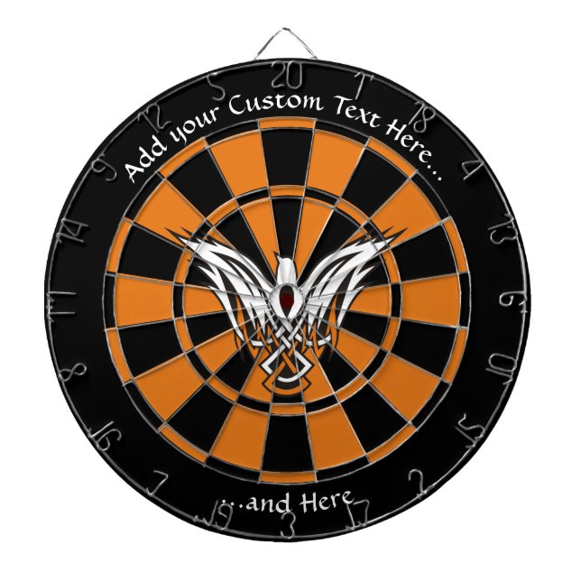 Celtic Bird Dart Board (Front)