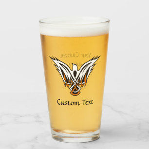 Celtic Bird Glass