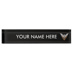 Celtic Bird Nameplate