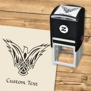 Celtic Bird Self-inking Stamp