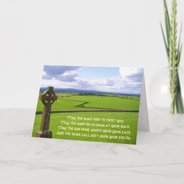 Celtic Blesing Card (Front)