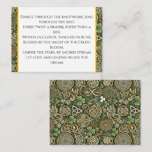 Celtic Bloom Business Card