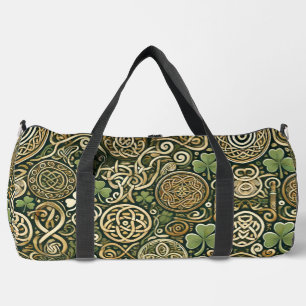 Celtic Bloom Duffle Bag