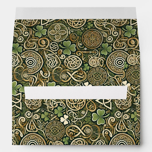 Celtic Bloom Envelope (Back (Bottom))
