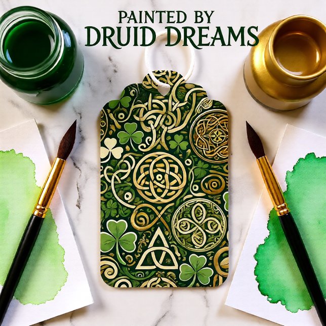 Celtic Bloom Gift Tags (Creator Uploaded)