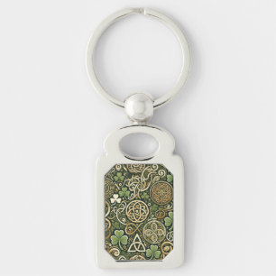 Celtic Bloom Key Ring