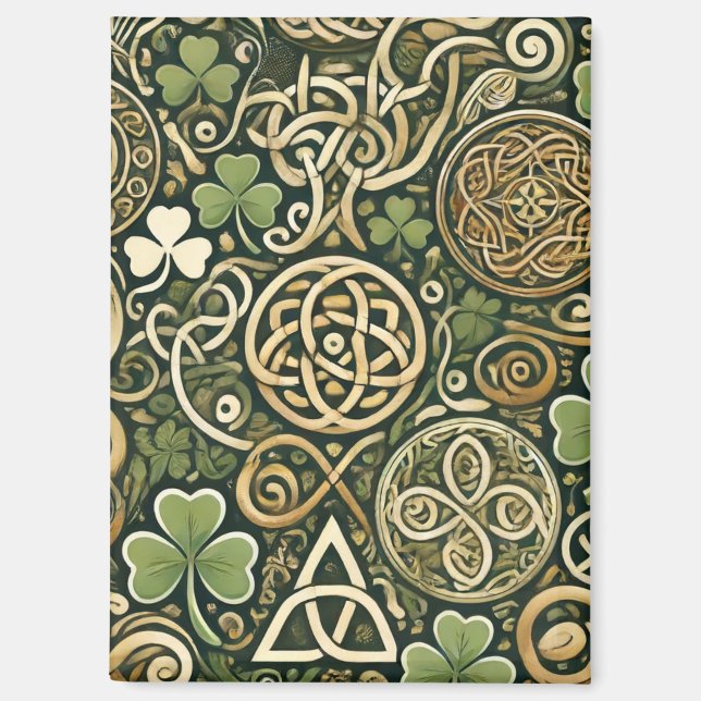 Celtic Bloom Magnet (Front)