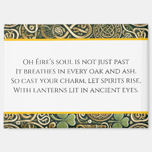 Celtic Bloom Magnet