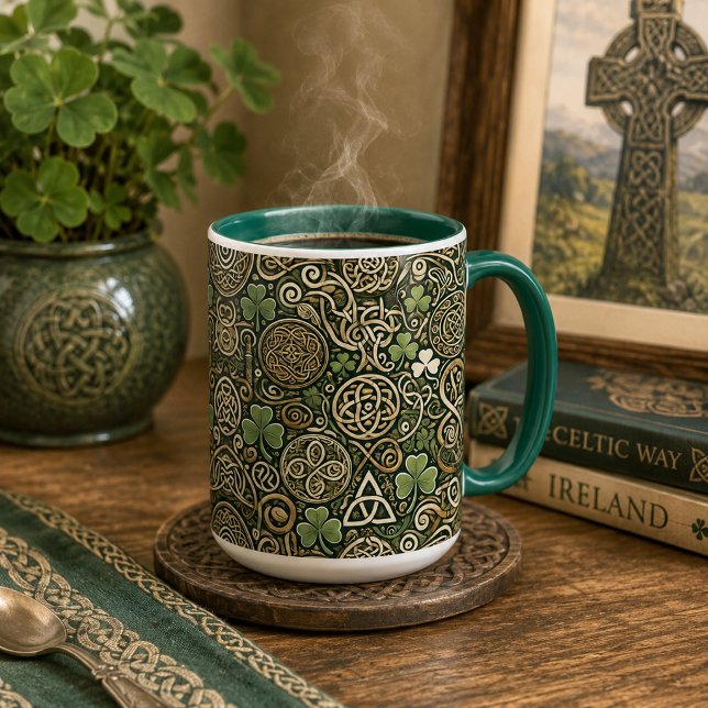 Celtic Bloom Mug (Creator Uploaded)