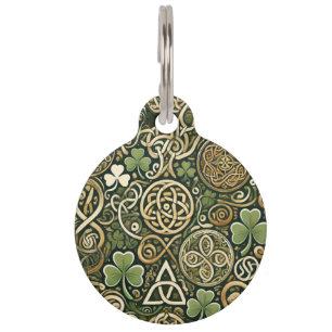 Celtic Bloom Pet Tag