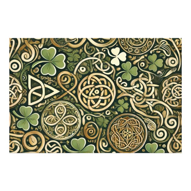 Celtic Bloom Photo Print (Front)