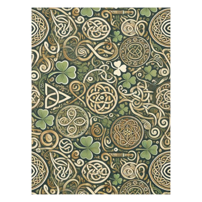 Celtic Bloom Tablecloth (Front)