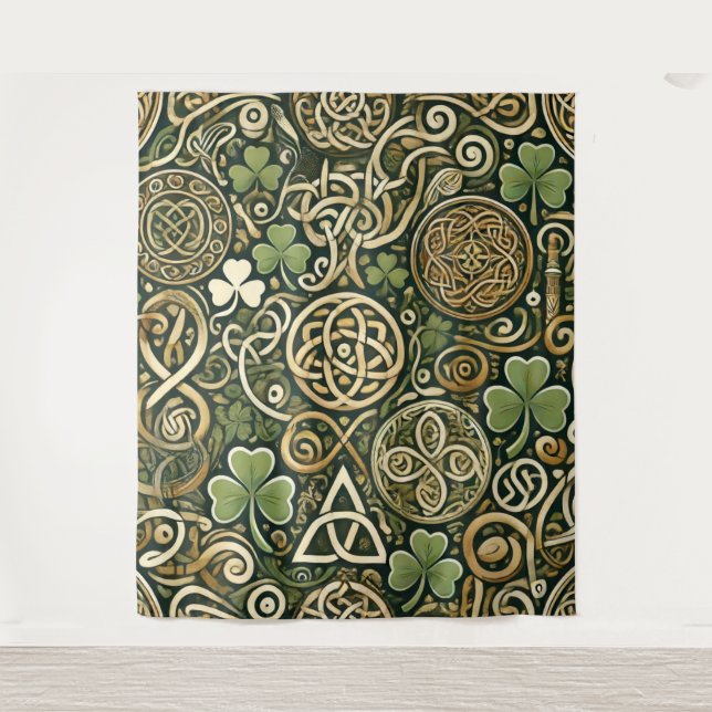 Celtic Bloom Tapestry (Front)