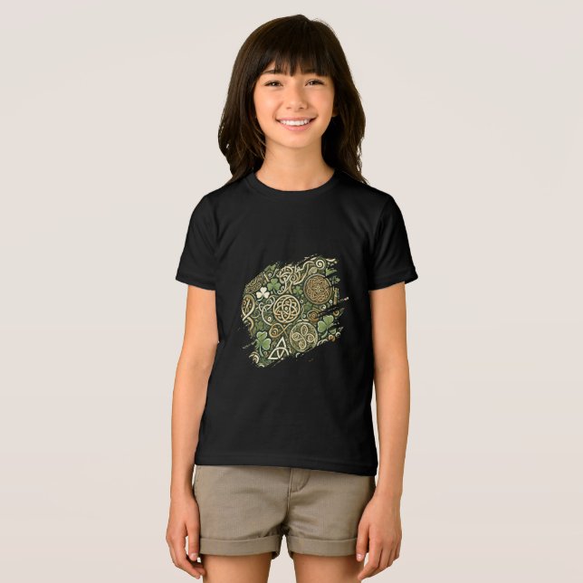 Celtic Bloom Tri-Blend Shirt (Front Full)