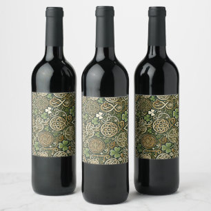 Celtic Bloom Wine Label