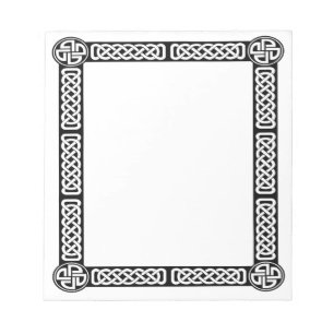 Celtic Border Notepad