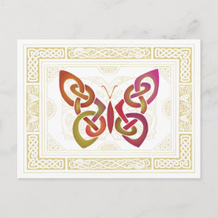Celtic Butterfly Postcard