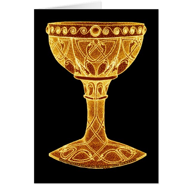 Celtic Card, Grail Design #3 (Front)