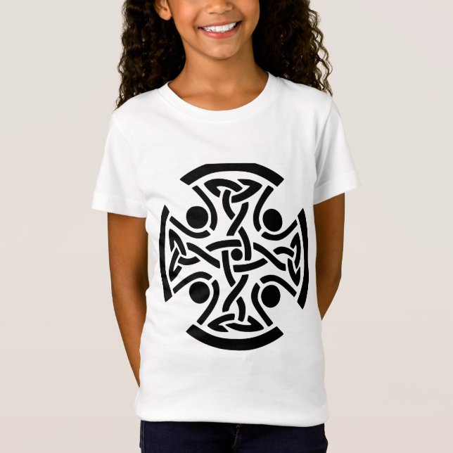 Celtic Christian cross  T-Shirt (Front)