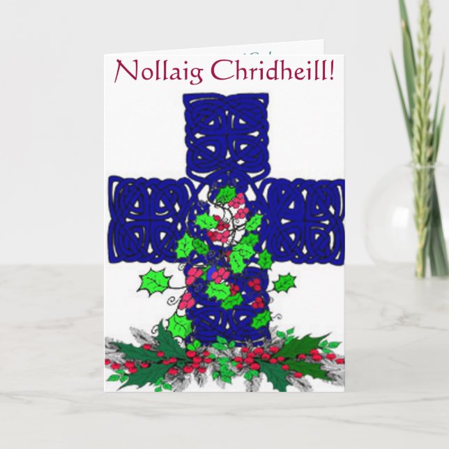 Celtic Christmas card (Front)