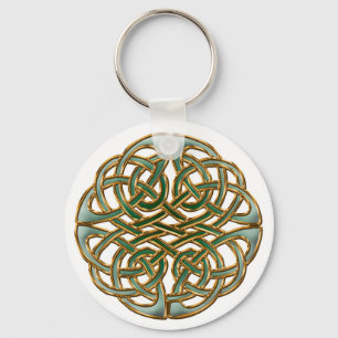 Celtic circle key ring