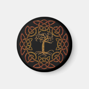 Celtic Circle Tree of Life Irish-supporter Magnet