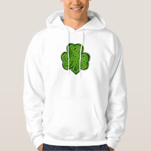 CELTIC CLOVER SHAMROCK Irish-style Hoodie