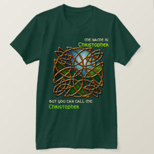 Celtic Copper Knot (Personalised) T-Shirt