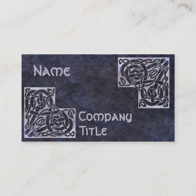 Celtic Corners Business Card (Front)