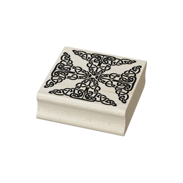 celtic cross art stamp (Stamp)