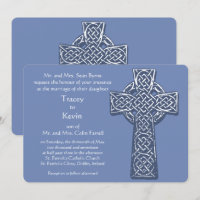 Celtic Cross - Blue