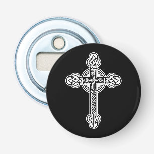 Celtic cross bottle opener