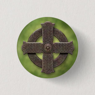 Celtic Cross Button