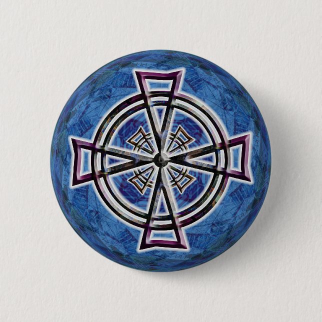 Celtic Cross Button (Front)