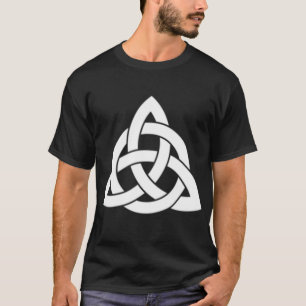Celtic Cross Christian Holy Trinity Knot Irish Cat T-Shirt