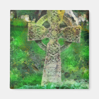Celtic Cross Gravestone Magnet