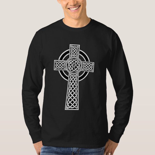 Celtic Cross Irish Cross T-Shirt (Front)