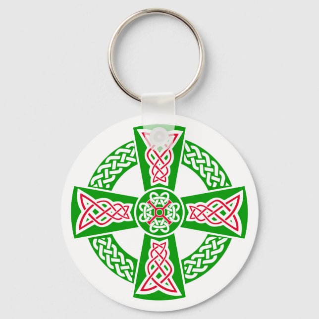 Celtic cross key ring (Front)